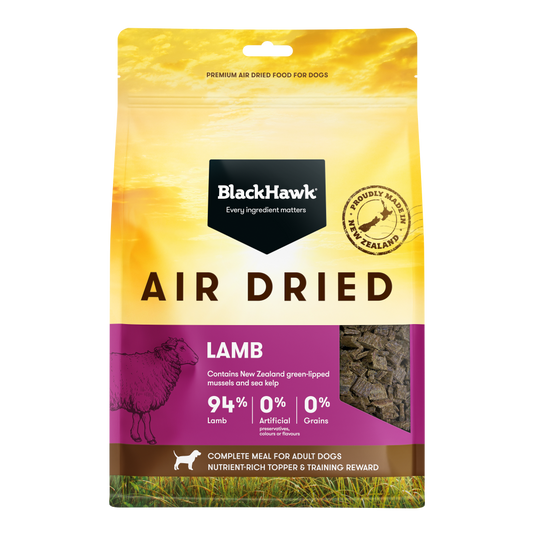 BLACK HAWK AIR DRIED LAMB 450G