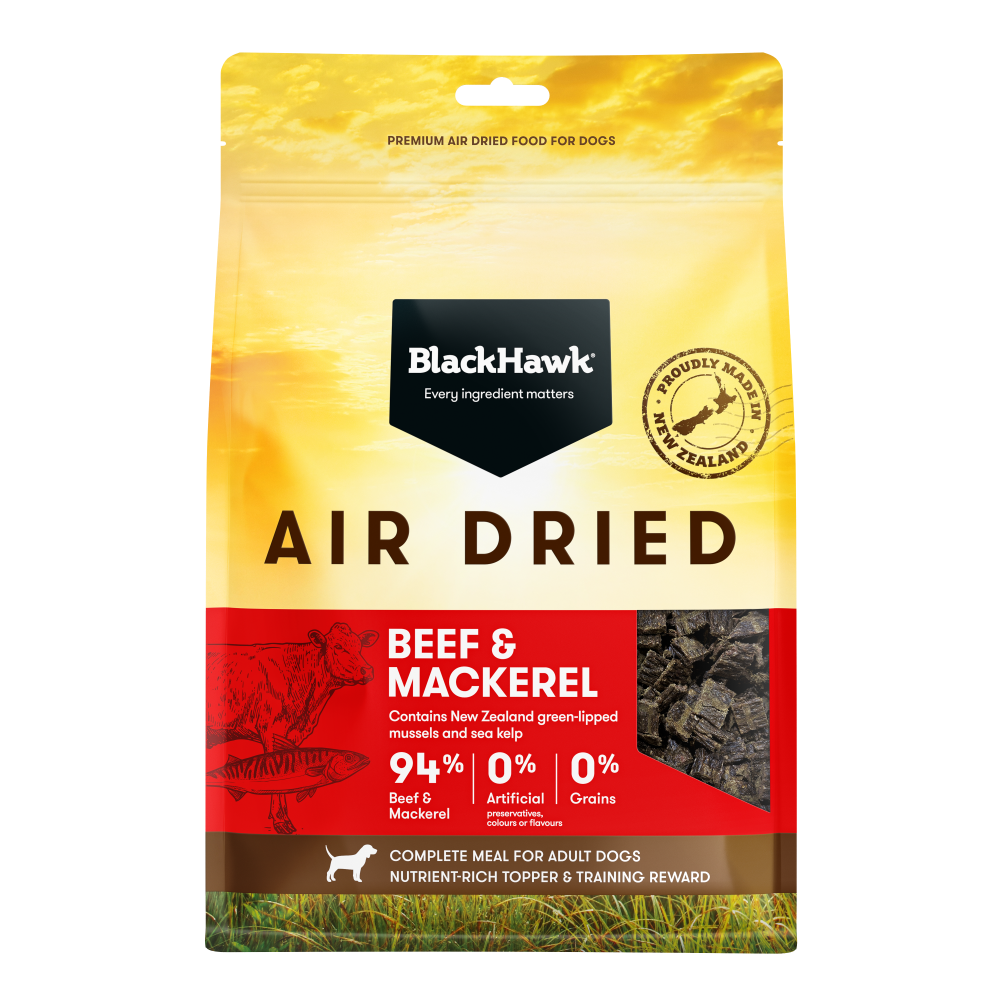 BLACK HAWK AIR DRIED BEEF/FISH 450G