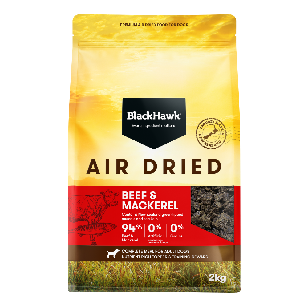 BLACK HAWK AIR DRIED BEEF/FISH 2KG