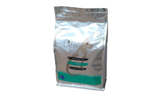 LIFEWISE BIOTIC SKIN WITH FISH RICE OATS AND VEG 2.5KG